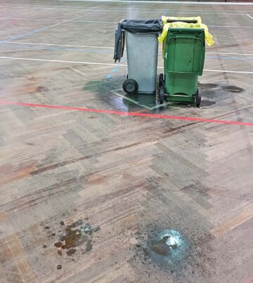 Agua pavilhão travessas