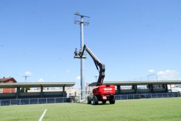 Iluminação LED - campos de futebol 2