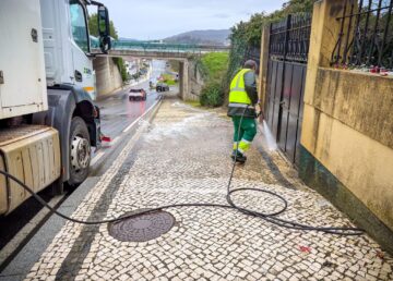 Limpeza de ruas e passeios