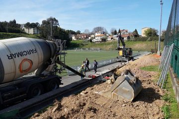 Visita obra bancada Campo de Futebol das Travessas 2